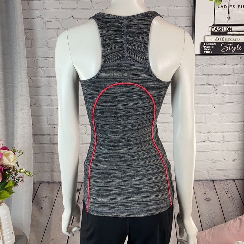 UNDER ARMOUR All Season Gear Black/Gray: Orange Razorback Tank Top Size: XS - Picture 5 of 17